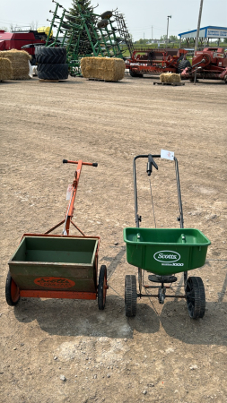 PAIR OF SCOTT'S FERTILIZER SPREADERS