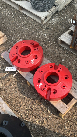 PAIR OF WHEEL WEIGHTS