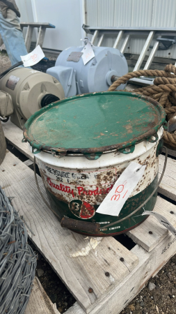 B/A GREASE PAIL WITH LID