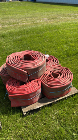 LOT OF 6IN MANURE HOSE