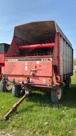 GEHL 970 FORAGE WAGON
