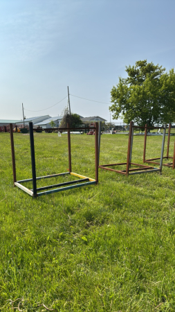 LOT OF 2 STEEL FRAMES
