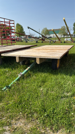 18FT X 8FT FLAT RACK WAGON