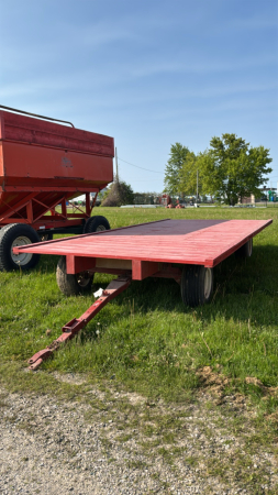 20FT X 9FT FLAT RACK WAGON