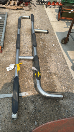 PAIR OF RUNNING BARS FOR DODGE RAM LONG BOX