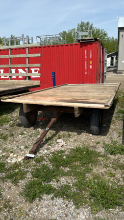 16FT X 8FT FLAT RACK WAGON