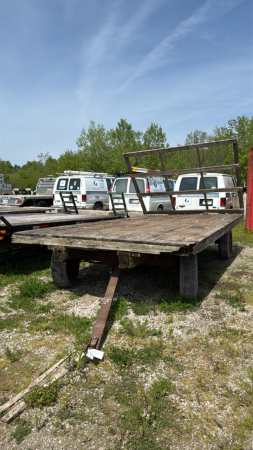 16FT X 8FT FLAT RACK WAGON