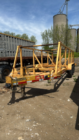 2000 ARBOUR WELDING 10T MULTI REEL TRAILER
