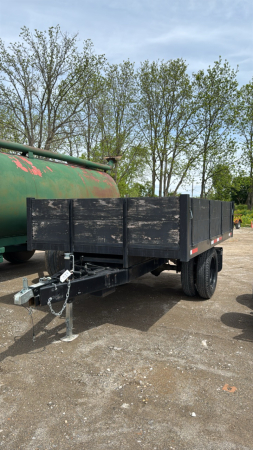 8FT X 12FT SINGLE AXLE DUMP TRAILER