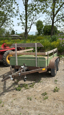 4.5FT X 8FT TANDEM TRAILER
