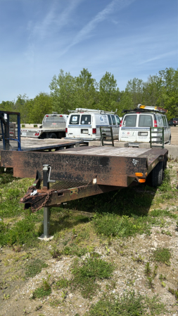 15FT X 8FT DECKOVER TANDEM TRAILER