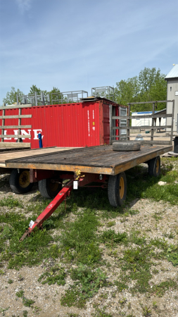16FT X 7FT FLAT RACK WAGON