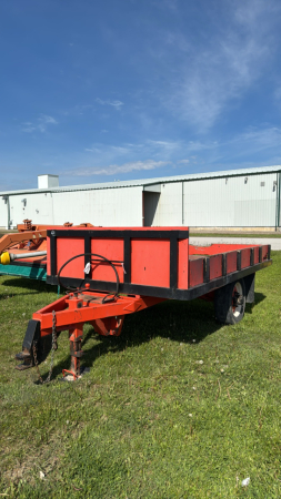 12FT X 6FT SINGLE AXLE HYDRAULIC DUMP TRAILER
