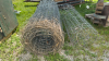 (2) ROLLS OF USED 6FT FENCE WIRE - 2
