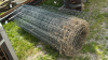 (2) ROLLS OF USED 6FT FENCE WIRE - 3