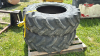 PAIR OF GOODYEAR 340/85R24 TRACTOR TIRES - 2
