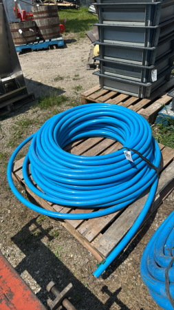 LARGE ROLL OF 1IN ID POLY PIPE