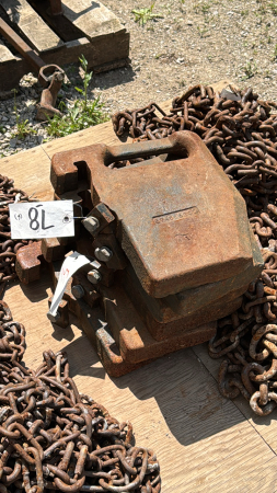 (6) SUITCASE WEIGHTS