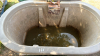 (2) POLY WATER TROUGHS - 8