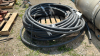 LARGE ROLL OF 1 1/4IN BLACK POLY PIPE - 2