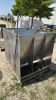 PAIR OF DBL SIDED STAINLESS WET DRY PIG FEEDERS - 6
