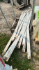 LOT OF POLY HOG FLOORING WITH HEAT PADS AND STAINLESS SUPPORTS - 4
