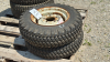 (2) 5 BOLT RIMS WITH TIRES - 3