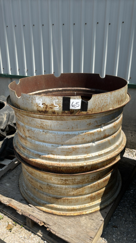 (2) STEEL RIMS