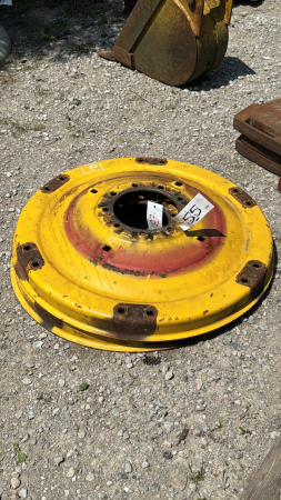 (2) MASSEY HARRIS WHEEL CENTRES