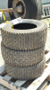 (3) 23 X 8.50-12 CARLISLE TIRES