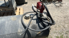 APPROX 100 GALLON FUEL TANK W/15 GPM PUMP - 4