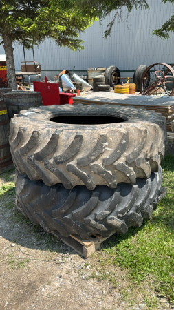 (2) FIRESTONE RADIAL ALL TRACTION SWD TIRES