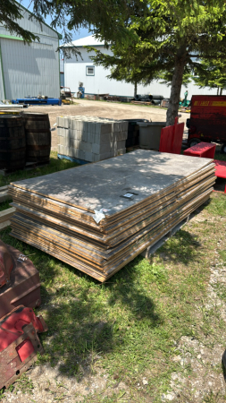 3/4IN USED PLYWOOD LOT