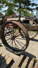 PAIR OF 50IN STEEL WHEELS ON 5FT 7IN LONG AXLE - 4