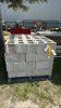 SKID OF 60 CINDER BLOCKS - 2
