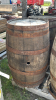 (2) OAK WHISKEY BARRELS - 2