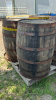 (2) OAK WHISKEY BARRELS - 2