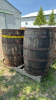(2) OAK WHISKEY BARRELS - 3