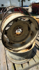 (2) STEEL TRACTOR RIMS - 2