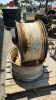 (2) STEEL TRACTOR RIMS - 3