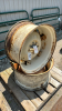 (2) STEEL TRACTOR RIMS - 4