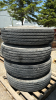 (4) HERCULES 11R 22.5 TIRES ON ALCOA ALUM RIMS - 3