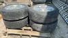 (4) MICHELIN 275/55R20 TIRES ON 6 BOLT RIMS - 2