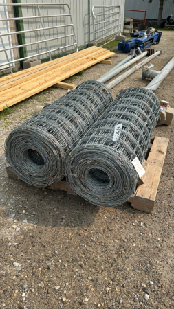 2-ROLLS OF 49IN PAGE WIRE FENCE