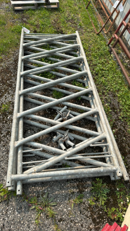 4-8FT X 38IN GALVANIZED HEAD RAIL
