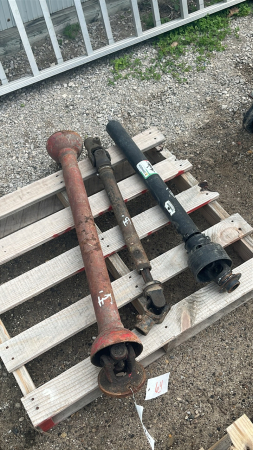 LOT OF PTO SHAFTS