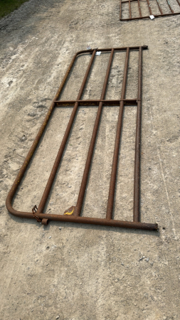 9FT 6IN STEEL TUBE GATE
