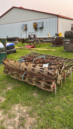 7-KONGSKILDE ROLLING HARROW BASKETS