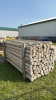 APPROX 85 UNUSED CEDAR POSTS - 3