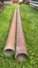 2-20FT X 5IN OD STEEL PIPES - 2